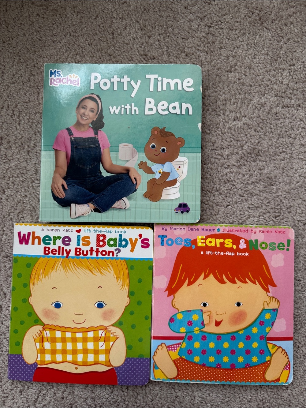 Kids board books of 3